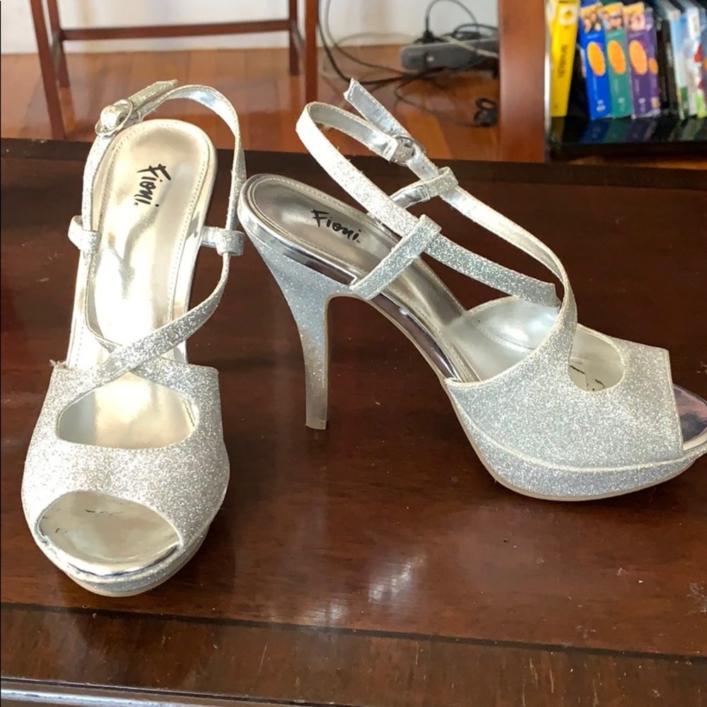 Glittery heels